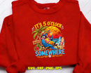 It’s 5 O’clock Somewhere Parrot Sunset Drinking Svg Png