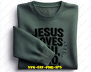 Jesus Loves You Bro SVG Modern Christian File