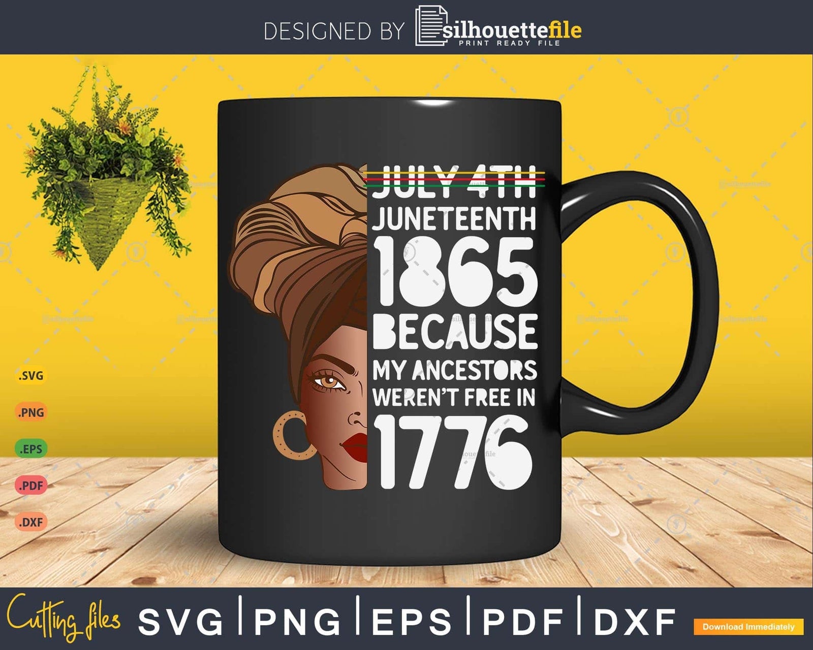 Juneteenth June 1865 Black History African American Freedom Day Svg ...
