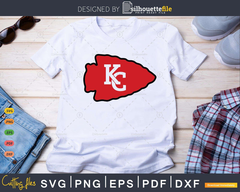 Kansas City Chiefs svg png digital cricut printable file