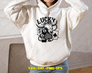 Lucky Country Girl Western 8-Ball SVG Poker Cut Files