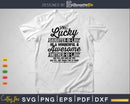 Lucky daughter-in-law of awesome mother-in-law Svg T-shirt