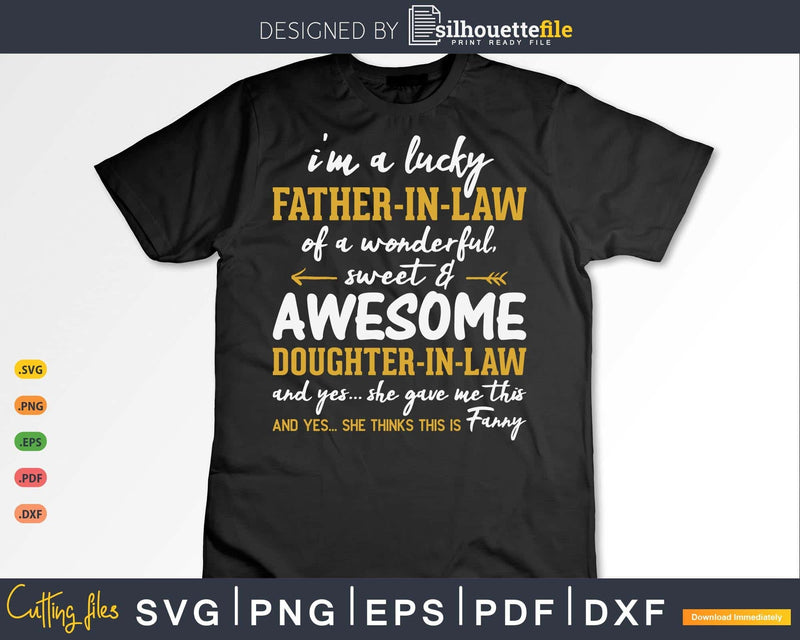 Lucky father-in-law of awesome daughter-in-law