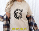 Man Of Faith Svg Jesus Cut File for Cricut Silhouette