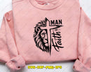 Man Of Faith Svg Jesus Cut File for Cricut Silhouette