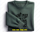 Man Of Faith Svg Jesus Cut File for Cricut Silhouette