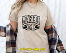 Mascot Word Art Varsity Design SVG Cut File