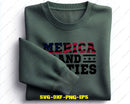 Merica And Titties SVG Cut File & Sublimation Graphic