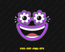 Number Halloween Costume Group Matching Design Svg Png