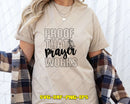 Proof that Prayer Works SVG Cut File for Cricut Silhouette
