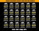 Proud Graduate Family 2026 SVG Bundle Graduation Cut Files