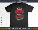 Proud Son 2025 Graduate SVG Digital Artwork