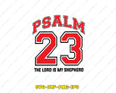 Psalm 23 The Lord Is My Shepherd SVG Cut File for Cricut
