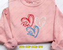 Red White Blue Heart SVG Cut Files Cricut & Likcut