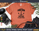 Retro Pontoon Boat Owner Gift I’m The Captain