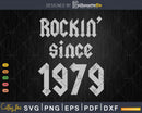 Rockin Since 1979 Classic Rock Year Of Birth 44th Birthday