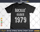 Rockin Since 1979 Classic Rock Year Of Birth 44th Birthday