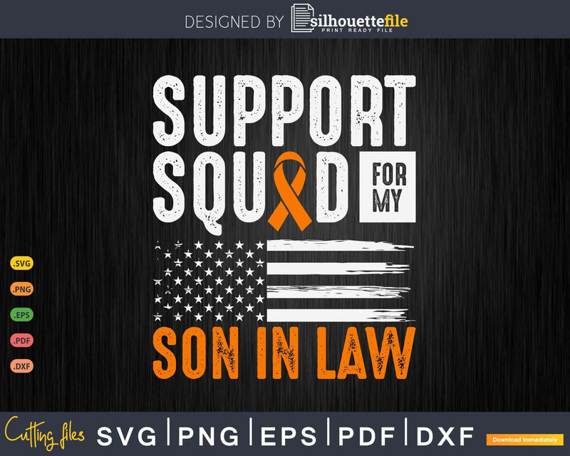 Son In Law Kidney Cancer Awareness Flag Family Support Gifts