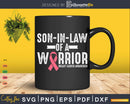 Son In Law Of A Warrior Shirt Women Mom Breast Cancer
