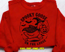 Spooky Goose On The Loose SVG Funny Halloween File