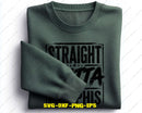 Straight Outta Memphis SVG Quote Cut File