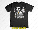 Teach Love Inspire Svg Png Digital Cut Files