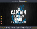 The Captain Is Always Right and I’m Funny Sailing