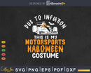 This Is My Funny Motosports Halloween Costume Svg Design