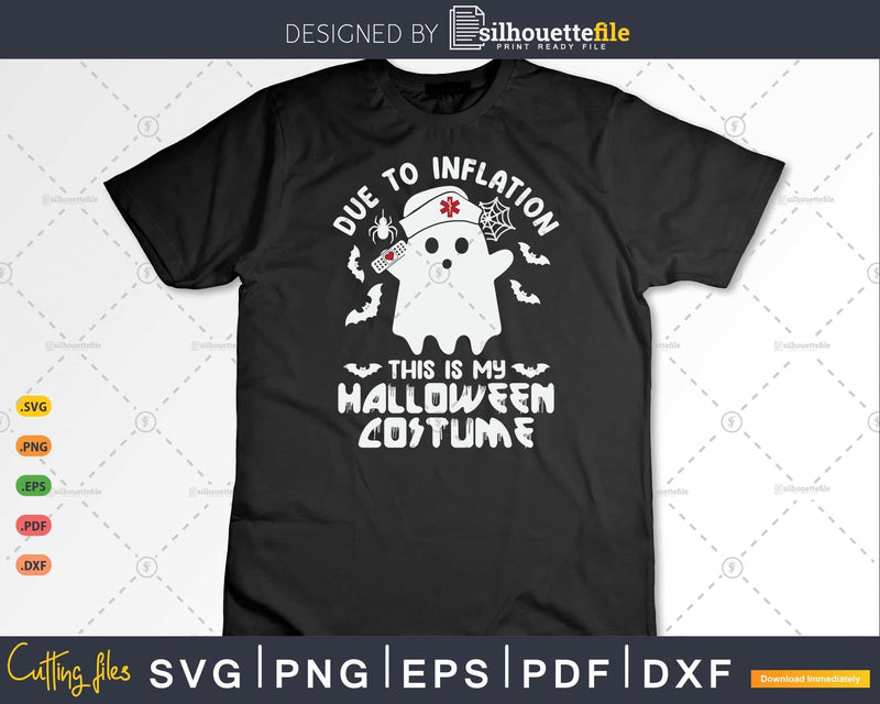 This is My Nurse Costume Fun Halloween Svg Png Design