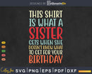 This Shirt is What A Sister Gets When She Doesn’t Know