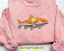 Trout Fly Fishing Outdoor Forest Nature Wildlife Fisherman