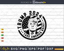 Trump 2024 Take America Back Portrait