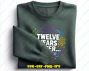 Twelve Years Later Class of 2027 Svg Png Cutting File