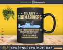 U.S. Navy Submariners Anchor No Reason To Thank Us Veteran