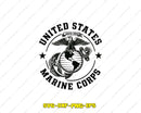 United States Marine Corps SVG Cut File for Cricut