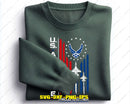 US Air Force Proud Brother USA Flag SVG PNG Digital Cut File