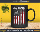 Vintage 250 Years American Anniversary 250th Independence