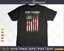 Vintage 250 Years American Anniversary 250th Independence