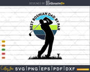 Vintage Best Bosnian Dad By Par Golfer Sports Svg Cut Files