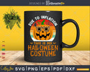 Vintage Due To Inflation This Is My Halloween Svg Png Design