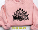 Warriors Team SVG Cut File for Cricut Silhouette