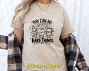 You Can Do Hard Things SVG Motivational Cut Files