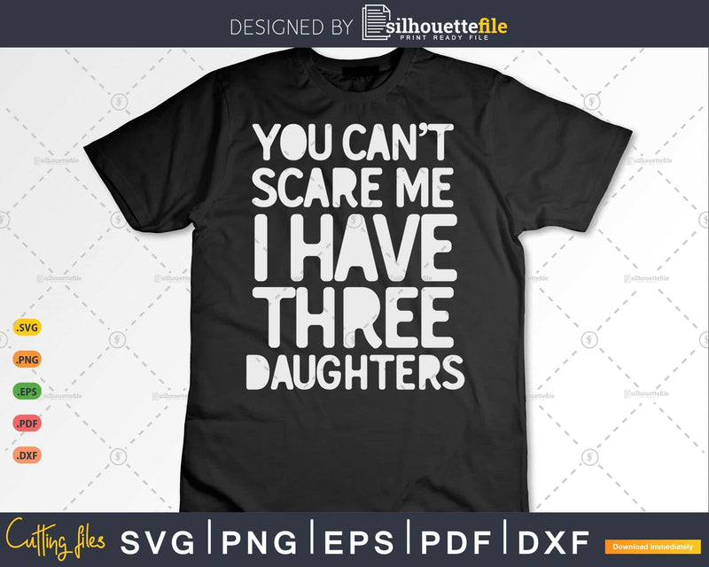 You Can’t Scare Me I Have Three Daughters