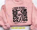 Your School Mascot SVG Cut File for Cricut Silhouette