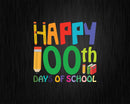 100 Days Of School Teacher And Student Svg T-shirt Editable