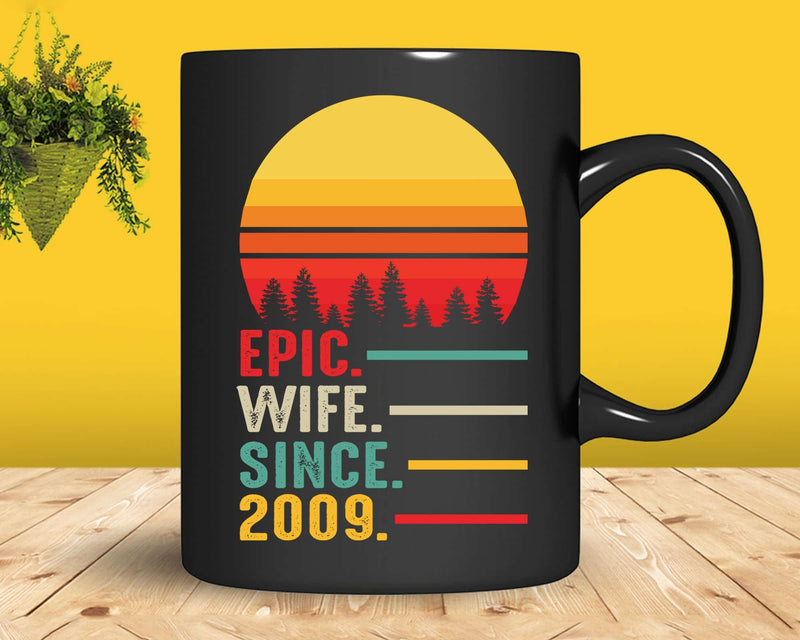 13th Wedding Anniversary Gift for Her Epic Wife Since 2009