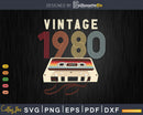 1980 43rd Birthday Cassette Limited Edition 43 Year Old