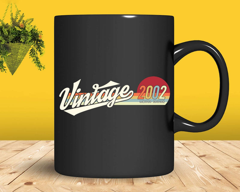 20 Year Old Birthday Gift Vintage Classic Born In 2002