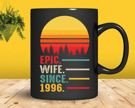 26th Wedding Anniversary Gift for Her Epic Wife Since 1996