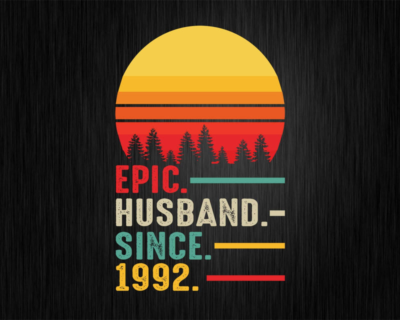 30th Wedding Anniversary Gift for Him Epic Husband Since